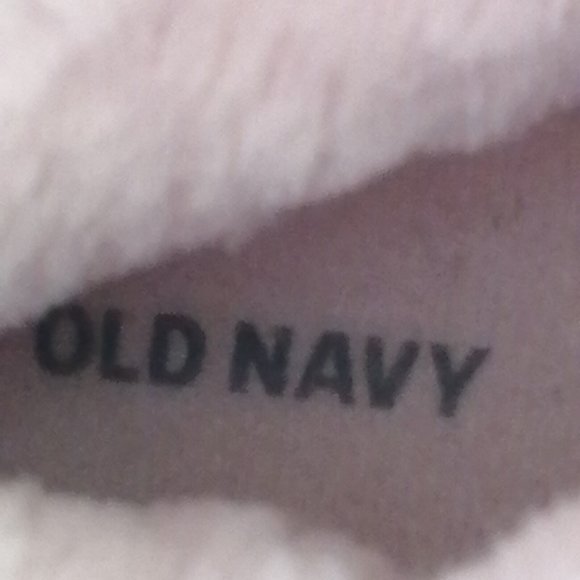 Old Navy Womens Bootie Slipper Pink w/Sequin Front Flat Heel Round Toe Sz 6 - Picture 8 of 10